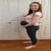 Rheane Maternity Leggings Over The Belly Pregnancy Pants Pregnancy Leggings for Women Maternity Workout Leggings Maternity Leggings Maternity Loungewear (Black M) view 2