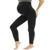 Rheane Maternity Leggings Over The Belly Pregnancy Pants Pregnancy Leggings for Women Maternity Workout Leggings Maternity Leggings Maternity Loungewear (Black M) view 4