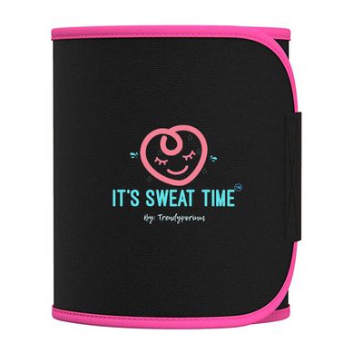 It's Sweat Time Waist Trimmer Sauna Suit Effect (Large Blue)