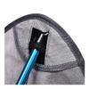 ZXMJYHK Camping Stool, Small Folding Chair, The Portable Gray Moon Chair Fishing Camping Stool Folding Extended Hiking Seat with Pocket Ultralight Home Furniture (Color : SF73300SB) view 4