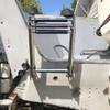 Mojiate Made Stainless Steel Boat Ladder 4-Step, Telescoping Transom Stepladder, Self-Lock Transom Mount Brackets, Rated to 400 Pounds view 4