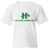 UGP Campus Apparel YS02 - Cal Poly Humboldt Lumberjacks Primary Logo Youth T Shirt - Small - White view 1