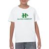 UGP Campus Apparel YS02 - Cal Poly Humboldt Lumberjacks Primary Logo Youth T Shirt - Small - White view 4