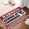 Fall Mats Outdoor Beware of Chihuahua Mat Garage Accessories for Man Cave Men Cave Decor ( Size : 65X90CM ) view 1