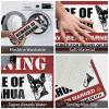 Fall Mats Outdoor Beware of Chihuahua Mat Garage Accessories for Man Cave Men Cave Decor ( Size : 65X90CM ) view 4