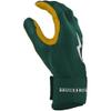 BRUCE BOLT Original Series Long Cuff Green Batting Glove - Green Youth Large view 2