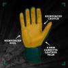 BRUCE BOLT Original Series Long Cuff Green Batting Glove - Green XXLarge view 4
