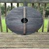 Medieval Warrior Wooden Viking Shield Round Shield Dragon Face Viking Collectibles 24" Shield Home Dcor Item, Gift Item (Blue & Black) view 4