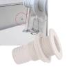2in Through Hull Fitting Straight Drain Hose Polypropylene Inner Beam Mount for Yachts Campers RVs Trucks Boats Thru Hull Scupper view 3