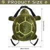 Kathfly Turtle Butt Pad Snowboarding Cute Protection Hip Butt Pad Protective Gear for Skiing Tortoise Snowboarding Padded Turtle Hip Cushion Protection for Kids Adults Skating(Green) view 2