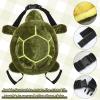 Kathfly Turtle Butt Pad Snowboarding Cute Protection Hip Butt Pad Protective Gear for Skiing Tortoise Snowboarding Padded Turtle Hip Cushion Protection for Kids Adults Skating(Green) view 3