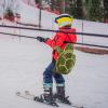 Kathfly Turtle Butt Pad Snowboarding Cute Protection Hip Butt Pad Protective Gear for Skiing Tortoise Snowboarding Padded Turtle Hip Cushion Protection for Kids Adults Skating(Green) view 4