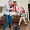 Springflower Big Punching Bag for Kids Included 2 Pack Boxing Gloves, Boxing Toys for Boys, Boxing Bag Sets with Height Adjustable Stand, for Boys & Girls Age 5 6 7 8 9 10 Years Old view 2