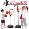 Springflower Big Punching Bag for Kids Included 2 Pack Boxing Gloves, Boxing Toys for Boys, Boxing Bag Sets with Height Adjustable Stand, for Boys & Girls Age 5 6 7 8 9 10 Years Old view 4