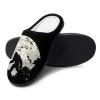 Bigfoot Moon Sasquatch Slippers with Anti Slip Sole Lightweight Casual Slippers Washable House Shoes for Women 7-839-40 view 3