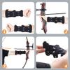 Arm Guard Elastic Armguards Accessories Armguard Adjustable Arm Range Traditional Elasticity Double Sided Cloth Compound view 3