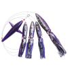 Saltwater Trolling Fishing Lures Bird Chain Teaser for Fishing with Rigged Hook 8/0 for Mahi, Tuna, Wahoo and Big Game Fish (Black) view 1
