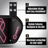 O Shield Pink Ribbon Football Back Plate, Lower Back Pads for Football Players, Rear Protector, Universal Fit, BCRF (Breast Cancer Research Foundation) Supporter, Youth view 2