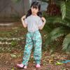 Loose Pants Baby Mud Boys Breathable Girls Bottoms Windproof Trousers Pants Kids Waterproof Children (Green, 2-3 Years) view 2