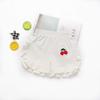 AnFeng Loose Shorts Fashion Child Kids Girls Summer Cute Ruffle Printing Shorts Pants (White, 6-12 Months) view 2