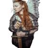 Medieval Knight Female Warrior Armor Cuirass Fantasy Brave Lady Armor Suit, Queen of Armor Costume Medieval Armor Halloween view 4