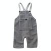 AnFeng Loose Pants Flannel Suspender Warm Girl Winter Baby Overalls Kids Toddler Pants Boys Solid Girls Pants (Grey, 3-4 Years) view 4