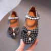 3c Toddler Boy Shoes Girls Princess Shoes Sandal Flower Bow Tie Shoes Hollow Flower Shoes Sandals Soft Sole T view 2