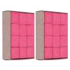 HERCHR Pool Chalk Cubes, 24pcs Cue Tip Chalk Billiard Pool Cue Dry Chalk Cue Stick Chalks Accessory(Red) view 1
