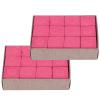 HERCHR Pool Chalk Cubes, 24pcs Cue Tip Chalk Billiard Pool Cue Dry Chalk Cue Stick Chalks Accessory(Red) view 2