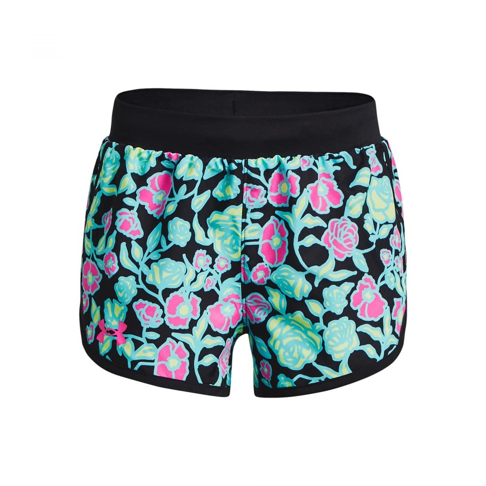 Girls' UA Fly-By Printed Shorts