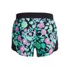 Girls' UA Fly-By Printed Shorts view 2