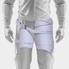 moonwalkr Cricket Thigh Guards 2.0 Lightweight Cricket Guard & Equipment Unisex Thigh Pads for Batter's Height (5'4"- 5'8") Safeguarding Both Your Outer and Inner Thighs White (Medium, Right Hand) view 4