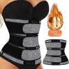 LMSXCT Waist Trainer for Women 3 Straps Tummy Control Workout Corset Cincher Long Torso Trimmer Sauna Belt Sports Body Shaper view 2