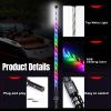 AddSafety 4FT Nav Lights for Boat, Plug-in Base Chasing Color LED Boat Navigation Light with Remote Control view 4