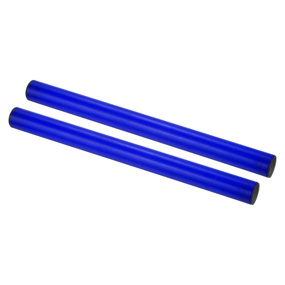 PATIKIL Junior Relay Track Baton, 2 Pack Plastic Race Field Running Stick for Outdoor Athletics Sport Game Tool, Blue