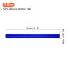 PATIKIL Junior Relay Track Baton, 2 Pack Plastic Race Field Running Stick for Outdoor Athletics Sport Game Tool, Blue view 2