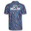PRIMESTY Men's Custom Bowling Shirts, Personalized Polo with Name & Team Name, Quick-Dry Poly & Spandex, Short Sleeves, Small Size, Modern Style, Michigan Bowling Team view 3