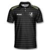 PRIMESTY Tribal Bowling Shirts for Men, Polynesian Custom Name & Team Bowling Jerseys, Personalized Bowling Polo Shirts S-5XL view 2