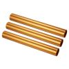 PATIKIL Relay Track Baton, 3 Pack Aluminum Alloy Tube Field Running Race Stick for Outdoor Athletics Sport Game Tool, Gold view 1