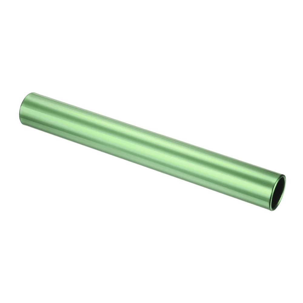 PATIKIL Relay Track Baton, Aluminum Alloy Tube Field Running Race Stick for Outdoor Athletics Sport Game Tool, Green