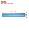 PATIKIL Relay Track Baton, 2 Pack Aluminum Alloy Tube Field Running Race Stick for Outdoor Athletics Sport Game Tool, Blue view 2