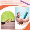 PATIKIL Relay Track Baton, Aluminum Alloy Tube Field Running Race Stick for Outdoor Athletics Sport Game Tool, Red view 4