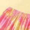 AnFeng Loose Pants Kids Pants Trouser Casual Girls Tie Dyed Baby Boys Print Clothes Toddler Girls Pants (Orange, 7-8 Years) view 2
