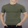 281Z Military Stretch Cotton Underwear T-Shirt for Tactical Hiking Outdoor (Olive Green, Medium) view 4