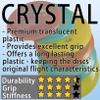Alfa Discs Apollo in Crystal | Straight Flying Mid Range | Crystal Plastic (177-180 Grams, Yellow) view 3