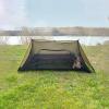Onewind Camping Mosquito Net for Cot, Shelter Bugnet Camping Screen Room Ultralight No-See-Um Breathable Mesh Bugnet Mosquito Netting with Double Sided Zipper, Black view 2