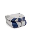 DeckMate High Back Folding Boat Seats - 2 pack - Light Gray and Blue view 3