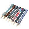 MORREZ 140cm O Bag Handle Bag Strap Compatible with Women Removable DIY Shoulder Rainbow Handbag Accessories Cross Body Messenger Nylon Bag Straps (Color : Bronze) view 2
