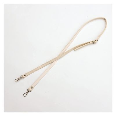 DIY Detachable Bag Handle Replacement Bags Strap Women PU Leather Shoulder Bag Parts Handbag Belts Strap Bag Accessories (Color : Beige, Size : Gold)