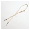 DIY Detachable Bag Handle Replacement Bags Strap Women PU Leather Shoulder Bag Parts Handbag Belts Strap Bag Accessories (Color : Beige, Size : Gold) view 1